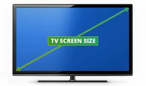 tv screen dimensions for shipping